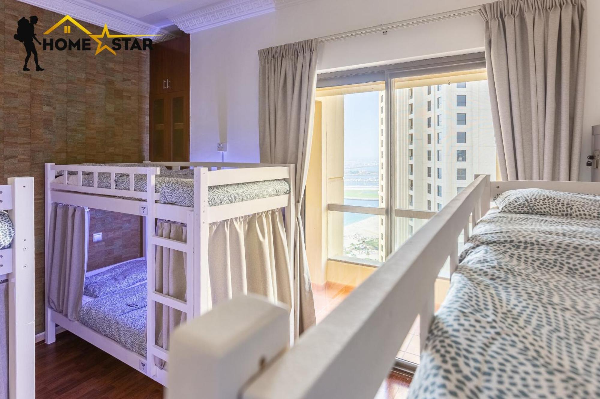 Homestar Deluxe Jbr Meditation & Wellness Hostel Дубай Екстериор снимка