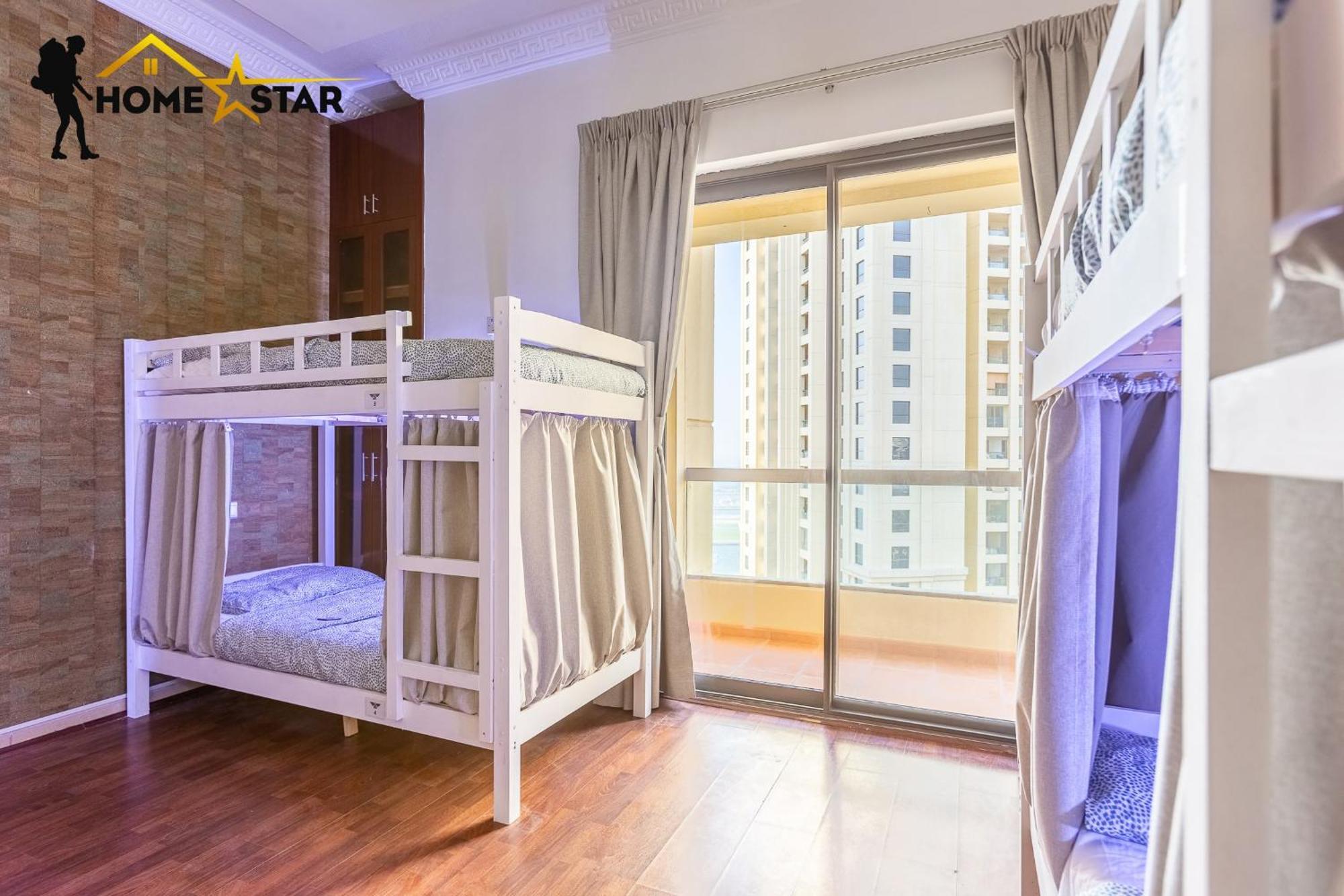 Homestar Deluxe Jbr Meditation & Wellness Hostel Дубай Екстериор снимка
