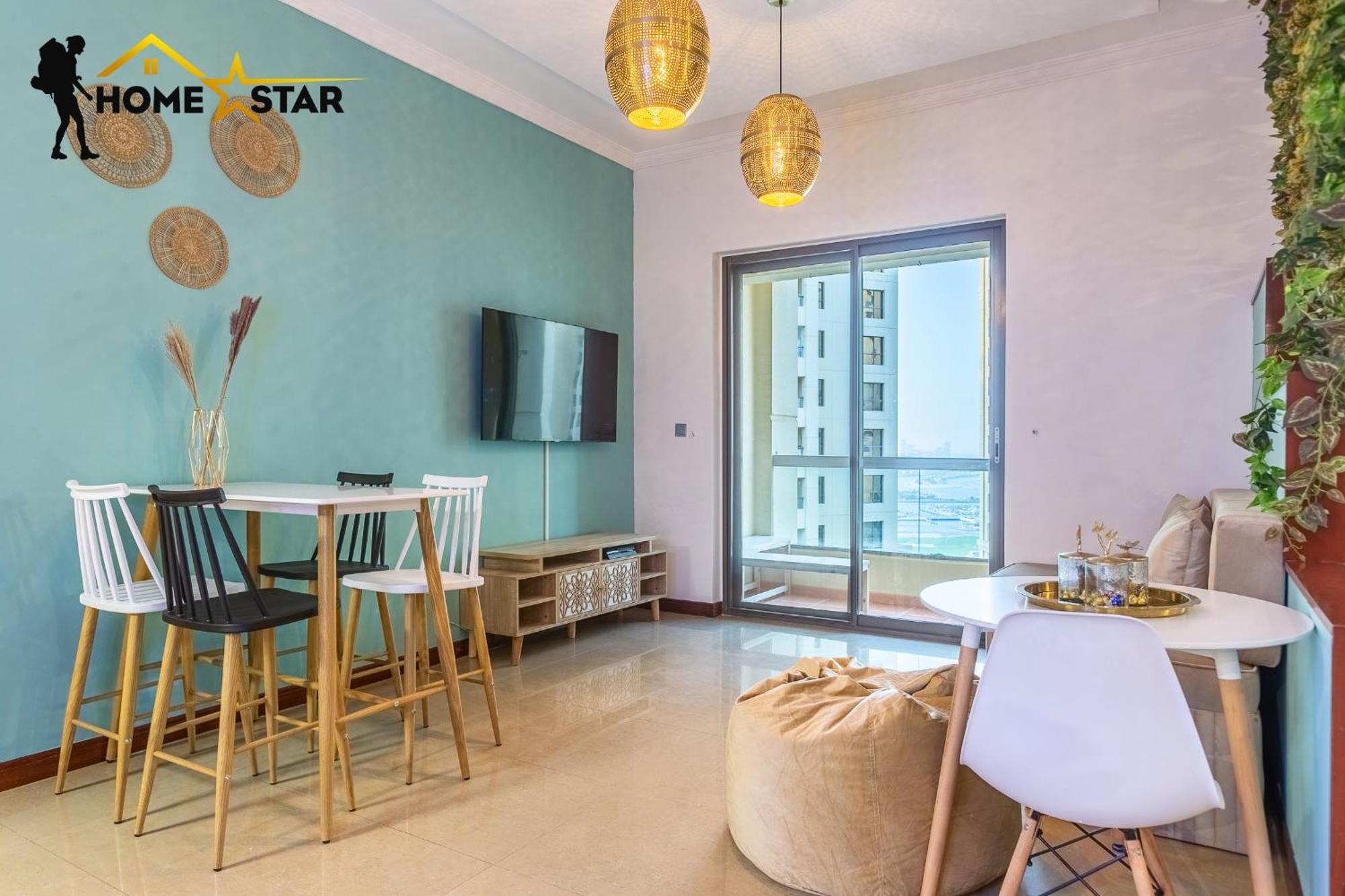 Homestar Deluxe Jbr Meditation & Wellness Hostel Дубай Екстериор снимка